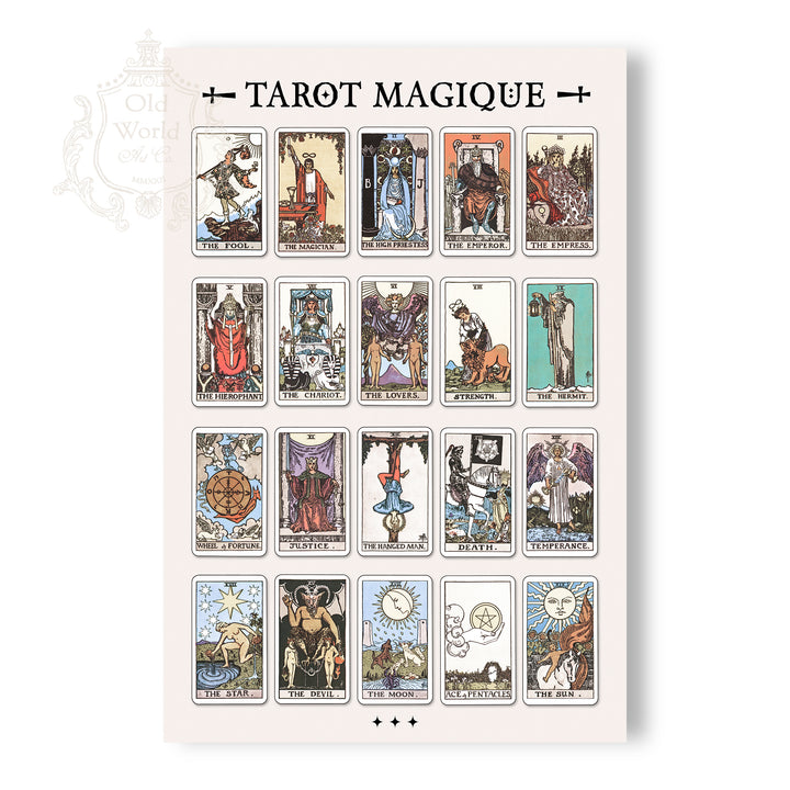 Tarot Magique Print